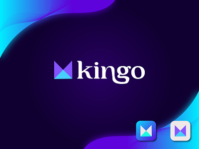 Kingo mail Logo design