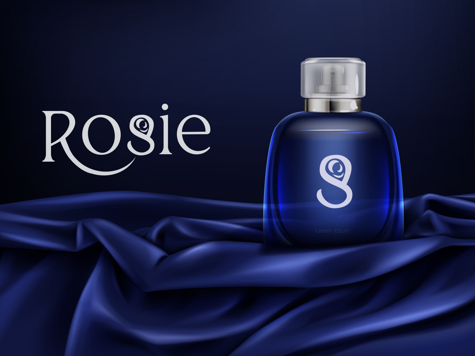 Rosie perfume brand logo design by Salauddin Sumon on Dribbble