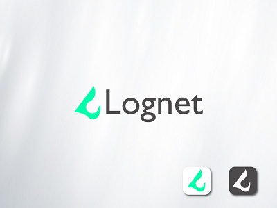 Lognet IT company logo design creative logo custom logo design it logo logo logo design minimalist modern logo simple logo tech logo