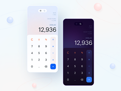 Daily UI 004 - Calculator ➗