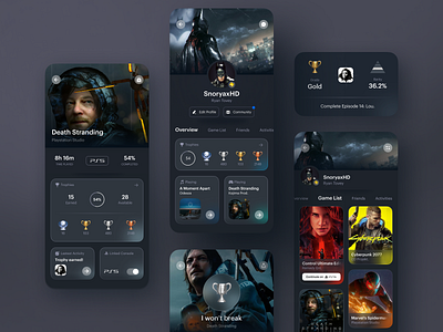 Daily UI 006 - Profile 👨‍💻