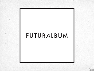 FUTURALBUM Logo futura futuralbum logo wordmark
