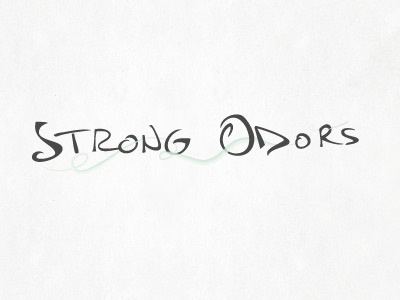 Strong Odors Logo 401