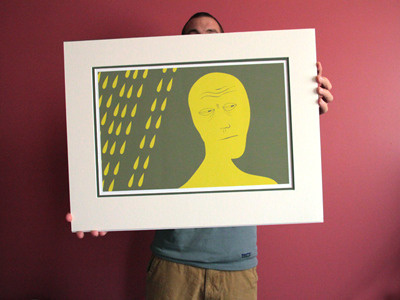 Self-Portrait art illustration minimal print