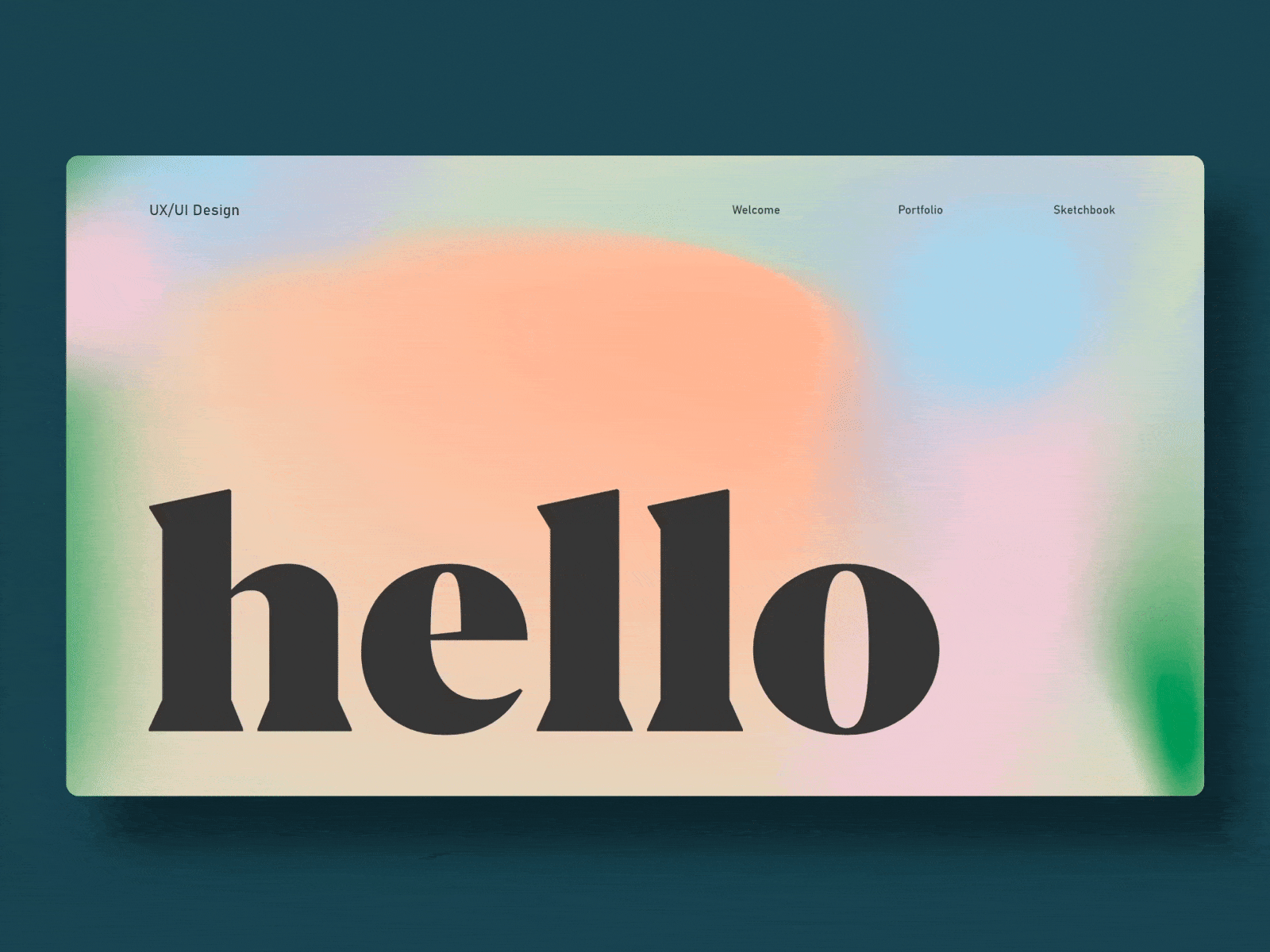 Hello. experiment graphic interface sketchbook ui design uidesign ux ux design uxdesign uxui webdesign