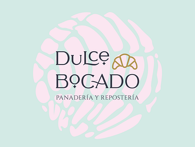 Dulce Bocado Logo bakery bakery logo branding branding and identity branding design bread culture gourmet logo mexico panadería pasteleria