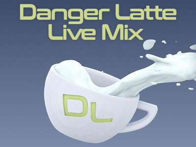 Sound Cloud DJ mix cover 3d cinema 4d latte art sound cloud