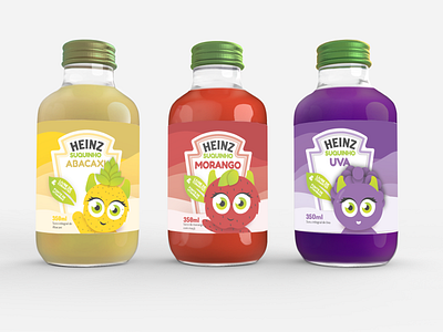 Juice Label Design art childrens illustration graphic design juice juice bar label labeldesign