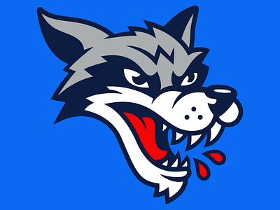 Sudbury Wolves Redesign apparel apparel logo branding hockey hockey logo illustration logo mascot design mascot logo ohl sports design sports logo