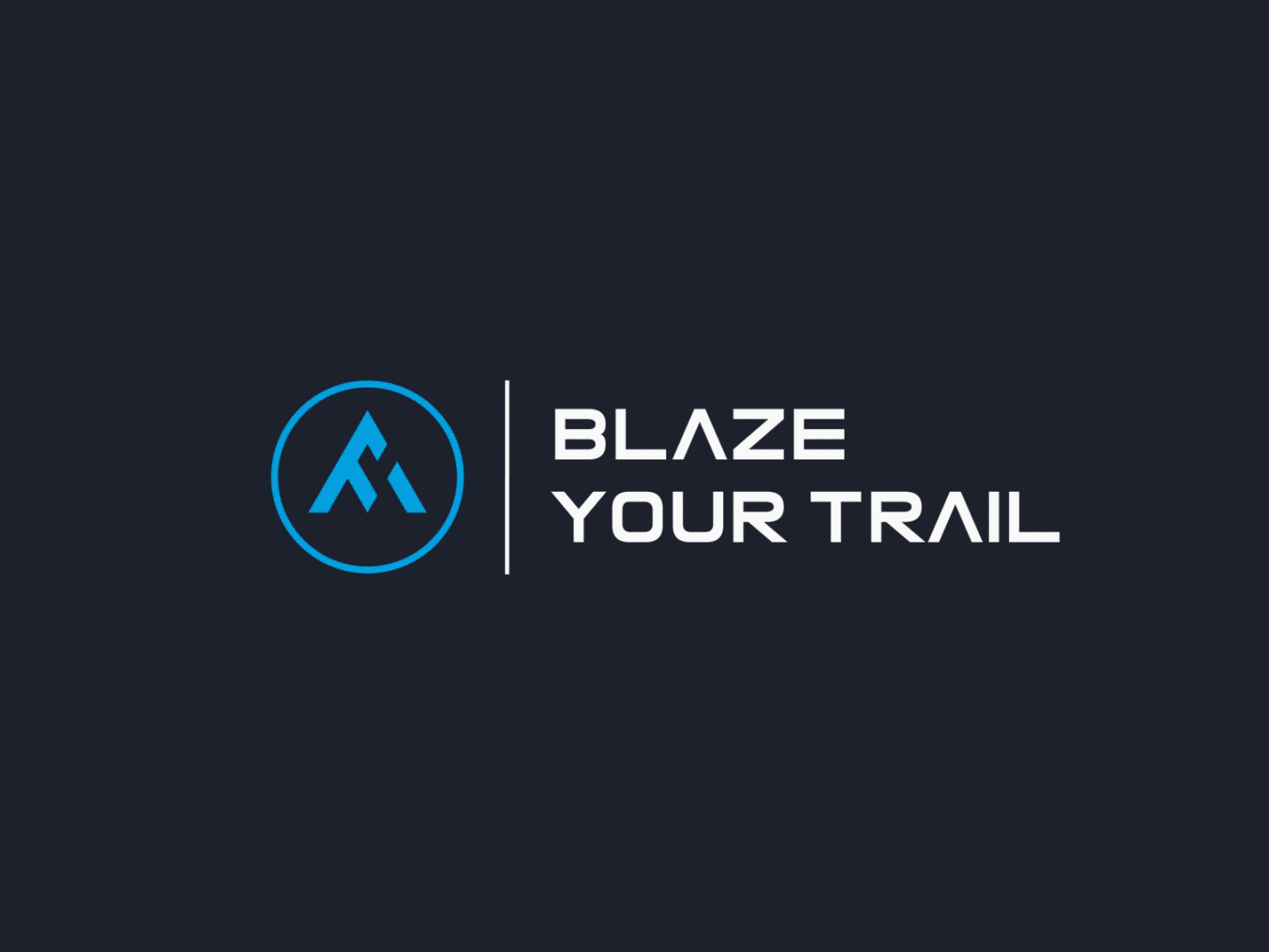 Fast Athlethe / Blaze Your Trail / Logo Animation 2danimation branding digital ink harut hello dribbble icon intro logo animation motion design motion graphics