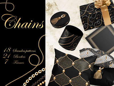 Chains gold collection