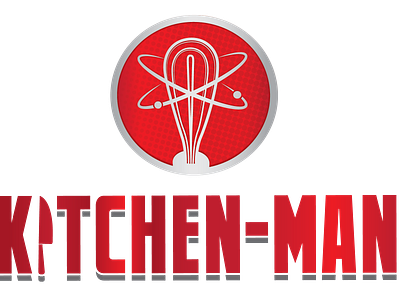 Kitchen-Man Logo branding design icon logo typography