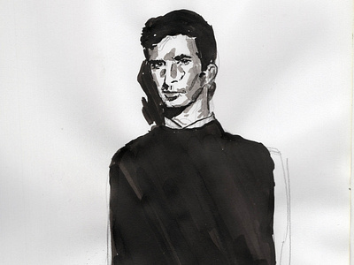 Norman Bates illustration