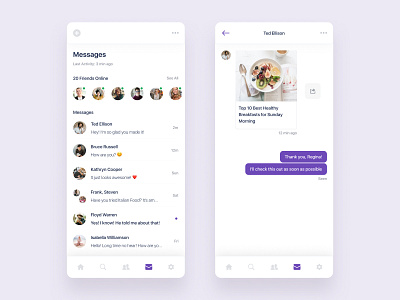 Social App Messenger design ios app design message message app messages messenger mobile mobile app mobile app design mobile ui mobile uiux social media social media design socialmedia ui ui ux ux