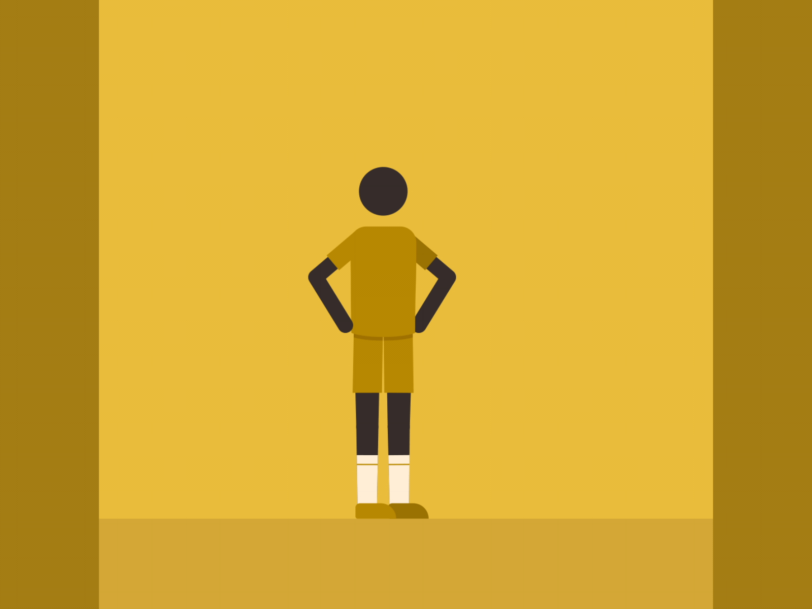 Soccer animation illustration motiongraphics soccer sport vector