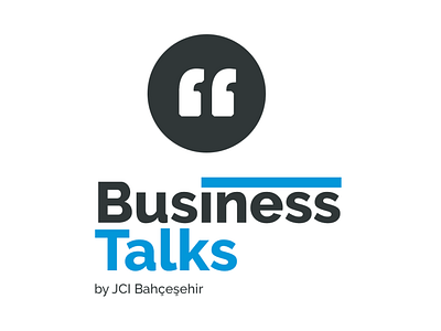 Business Talks Logo business logo talks