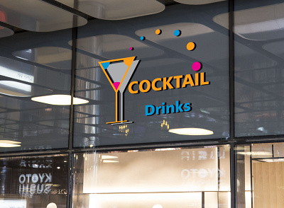 COCKTAIL DRINK cocktail cocktail logo food restaurant logo juice juice logo logo logo design logo design branding logo design concept logo designer logo designs logo mark logodesign logotype