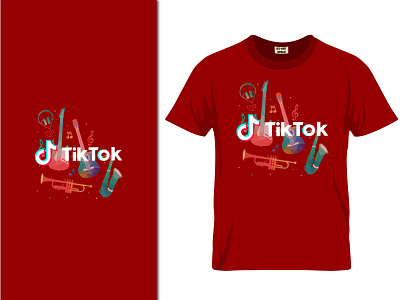 Tik Tok T-Shirt Design