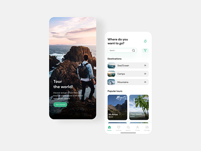 Travel app-Concept