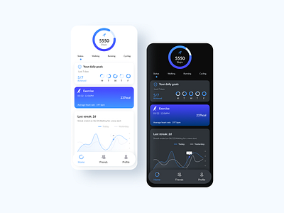 Fitness app-Concept