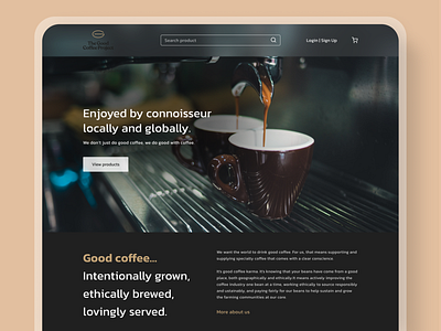 Coffee Website