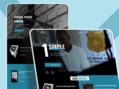 Virtual Police Station design ui ui design webdesign