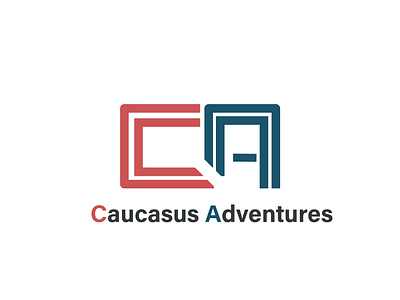 Caucasus Adventures banner bannerdesign cleaning ca logo logo logoconcept logoconcept logo logodesign typography