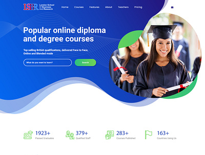 Popular online diploma and degree courses design web