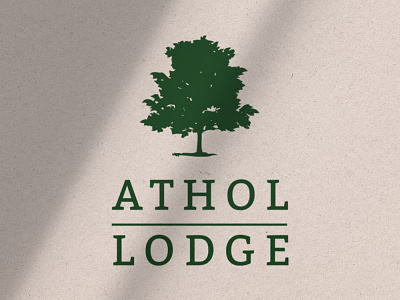 Athol Lodge Stacked Logo Element branding design logo