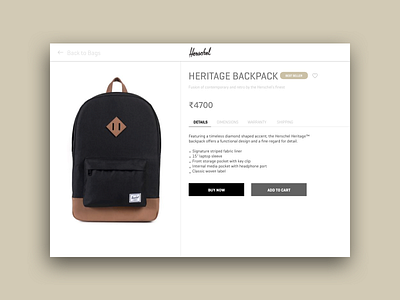 E-Commerce UI Kit cart design e commerce hipster minimal shopping ui