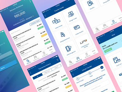 HDFC Mobile Banking App Redesign