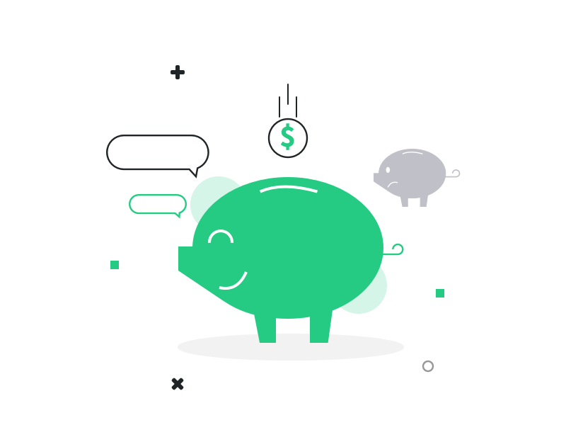 Dribbble pig