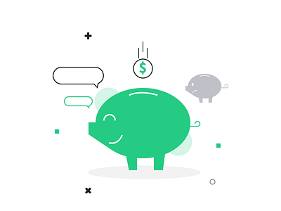 Save Money Illustration