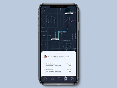 Daily UI 020 Location Tracker