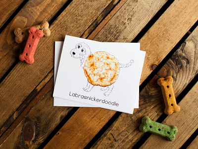 Labrasnickerdoodle Greeting Card