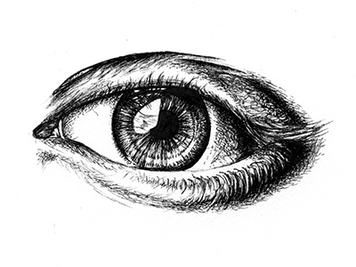 Eye art drawing eye illustration ink scientificillustration