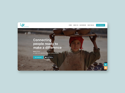 Community Initiative Website Design branding design freelance web designer front end developer ui webflow