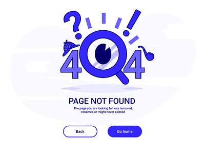 404 - Web page error