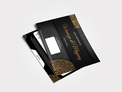 Luxury Wedding Invitation wedding card