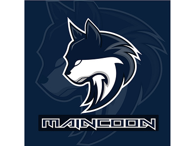 Maincoon Esport animation branding design illustration illustrator logo vector