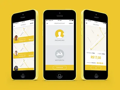 Mototaxi br ios app mobile motorista mototaxi taxi ui design ux design