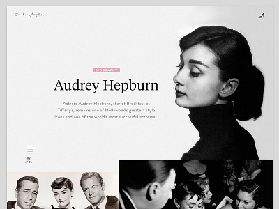 Audrey Hepburn - Biography audrey hepburn biography web design