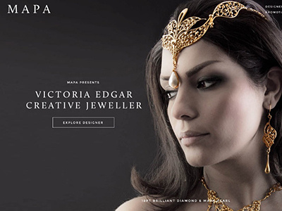 MAPA Homepage design