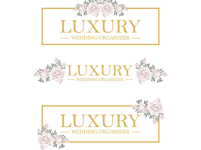Feminime Floral Logo Template For Wedding Organizer 02