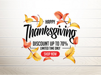 Thanks Giving Design Illustration With 3d Realistic Leaves 8168 3d autumn background banner card celebration day decoration fall festival holiday invitation leaf party poster realistic season thanksgiving vector vegetable