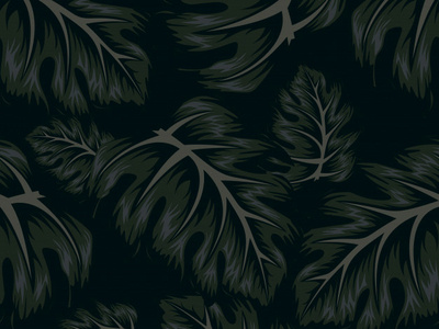 Tropical Floral Seamless Pattern