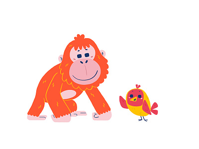 untitled animals app application children design illustration