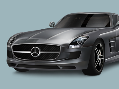 Benz Sls Amg car gui icon yunto