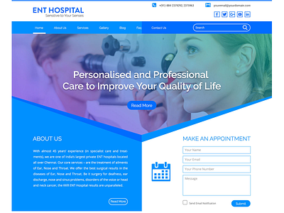 Medical website UI medical design medical website design photoshop template photoshop uiux stunning template design ui design uiux uiux design ux design web design webdesign website design