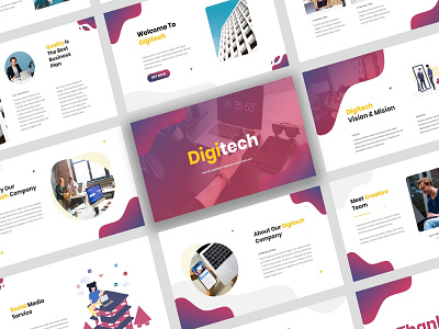 Digitech - Digital Business Presentation Template